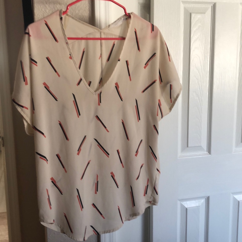 Lightweight. Retro blouse